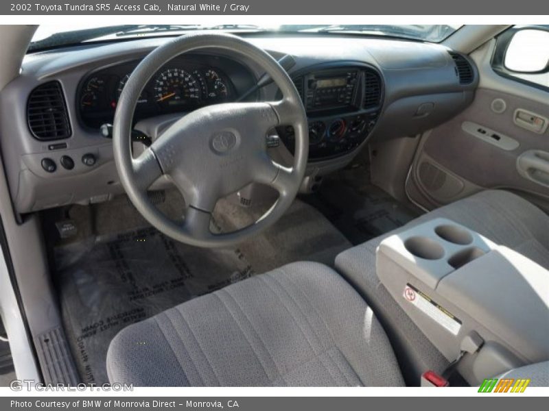Natural White / Gray 2002 Toyota Tundra SR5 Access Cab
