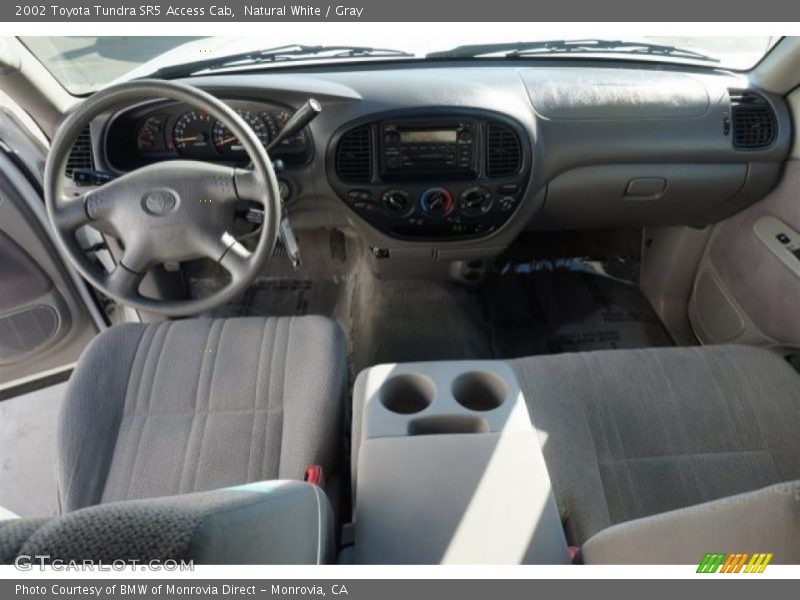 Natural White / Gray 2002 Toyota Tundra SR5 Access Cab