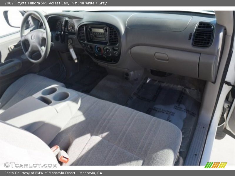 Natural White / Gray 2002 Toyota Tundra SR5 Access Cab