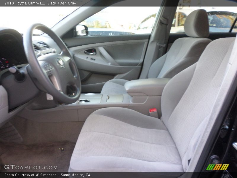 Black / Ash Gray 2010 Toyota Camry LE