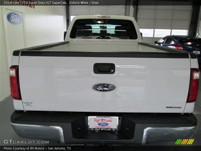 Oxford White / Steel 2014 Ford F250 Super Duty XLT SuperCab