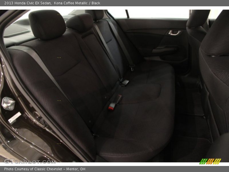 Kona Coffee Metallic / Black 2013 Honda Civic EX Sedan