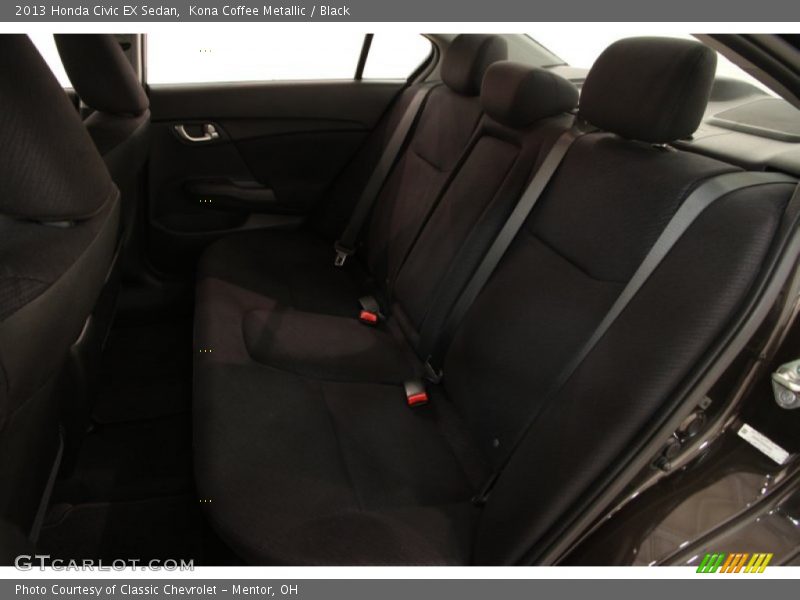 Kona Coffee Metallic / Black 2013 Honda Civic EX Sedan