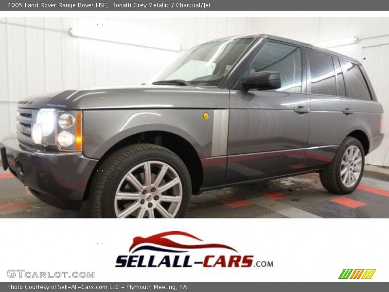 Bonatti Grey Metallic / Charcoal/Jet 2005 Land Rover Range Rover HSE