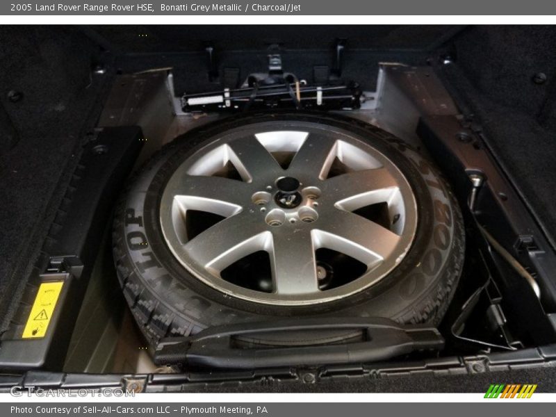 Bonatti Grey Metallic / Charcoal/Jet 2005 Land Rover Range Rover HSE