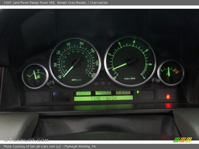 Bonatti Grey Metallic / Charcoal/Jet 2005 Land Rover Range Rover HSE
