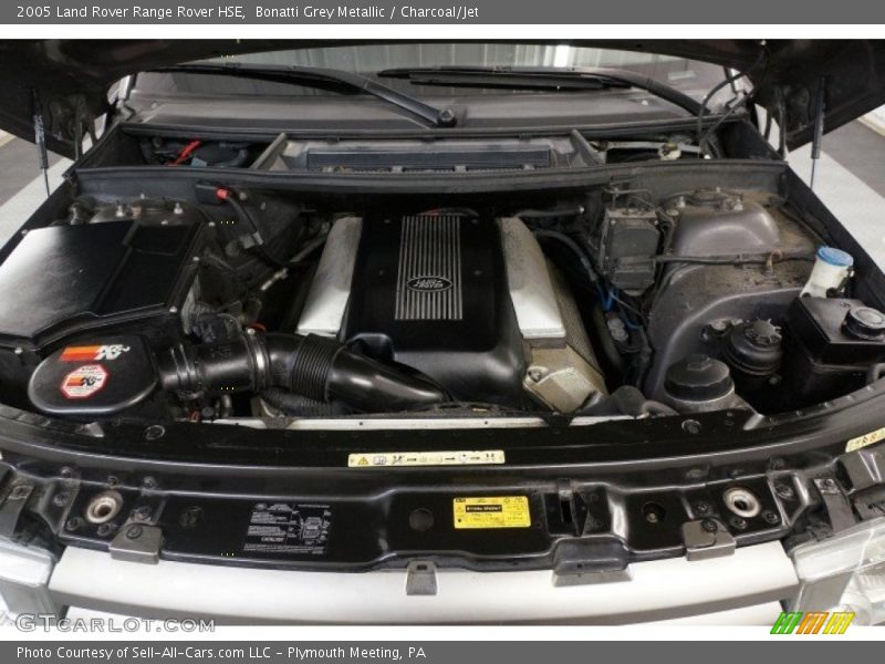 Bonatti Grey Metallic / Charcoal/Jet 2005 Land Rover Range Rover HSE
