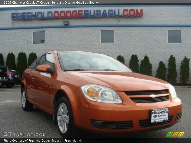 Sunburst Orange Metallic / Ebony 2006 Chevrolet Cobalt LT Coupe