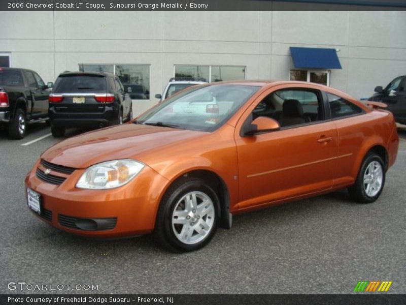 Sunburst Orange Metallic / Ebony 2006 Chevrolet Cobalt LT Coupe