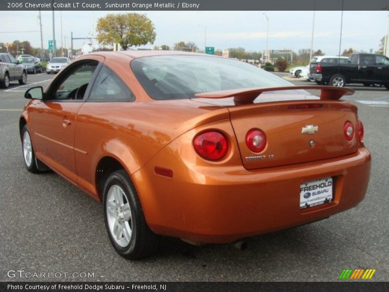 Sunburst Orange Metallic / Ebony 2006 Chevrolet Cobalt LT Coupe