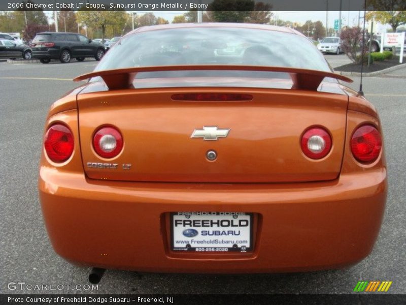 Sunburst Orange Metallic / Ebony 2006 Chevrolet Cobalt LT Coupe