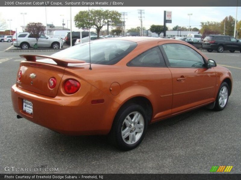 Sunburst Orange Metallic / Ebony 2006 Chevrolet Cobalt LT Coupe