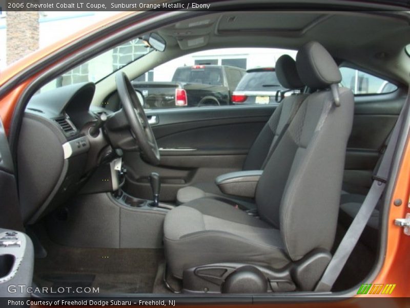 Sunburst Orange Metallic / Ebony 2006 Chevrolet Cobalt LT Coupe