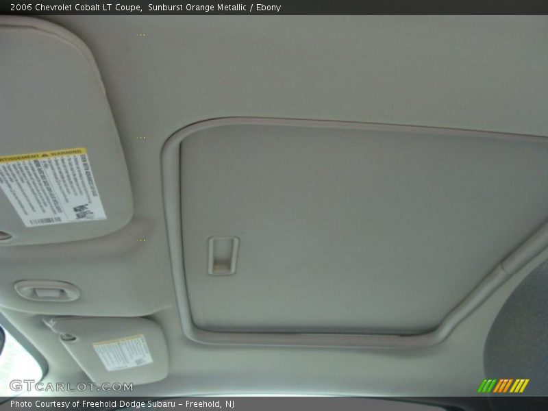 Sunburst Orange Metallic / Ebony 2006 Chevrolet Cobalt LT Coupe
