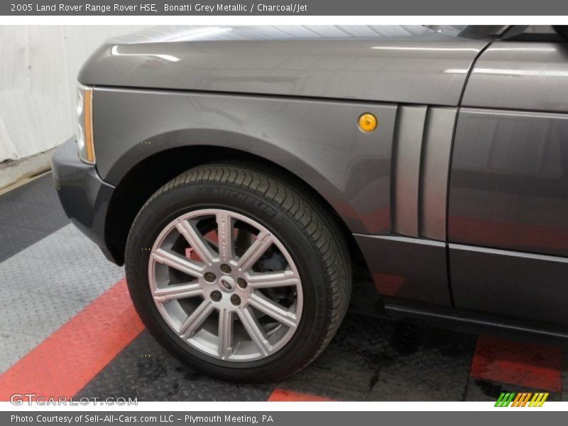 Bonatti Grey Metallic / Charcoal/Jet 2005 Land Rover Range Rover HSE