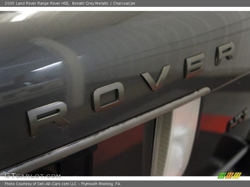 Bonatti Grey Metallic / Charcoal/Jet 2005 Land Rover Range Rover HSE