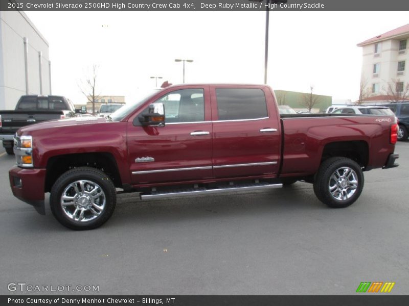  2015 Silverado 2500HD High Country Crew Cab 4x4 Deep Ruby Metallic