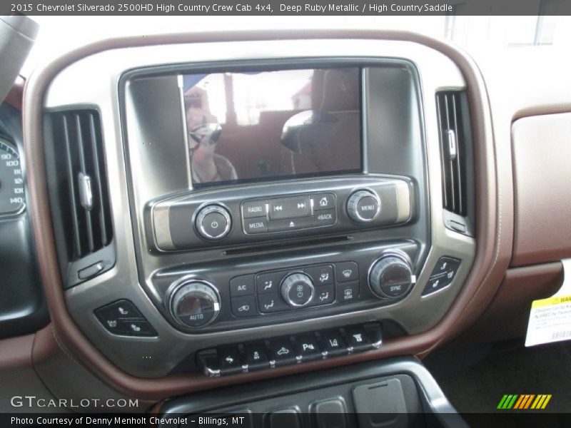 Deep Ruby Metallic / High Country Saddle 2015 Chevrolet Silverado 2500HD High Country Crew Cab 4x4