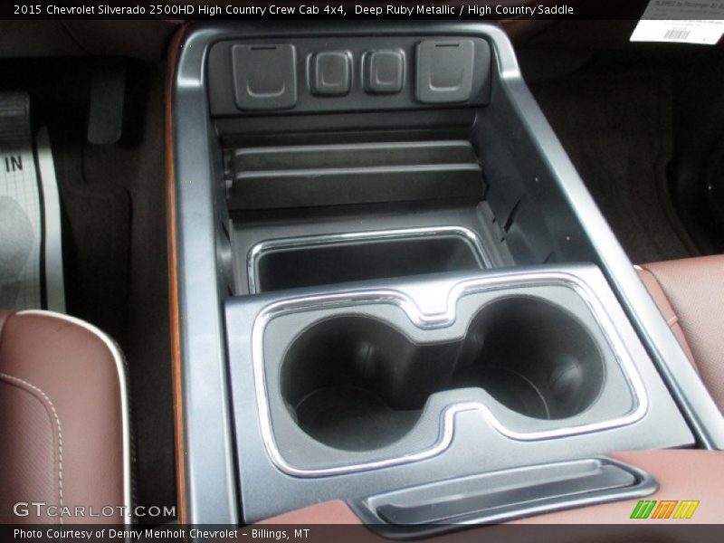 Deep Ruby Metallic / High Country Saddle 2015 Chevrolet Silverado 2500HD High Country Crew Cab 4x4