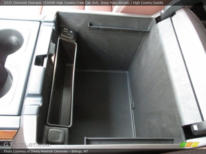 Deep Ruby Metallic / High Country Saddle 2015 Chevrolet Silverado 2500HD High Country Crew Cab 4x4