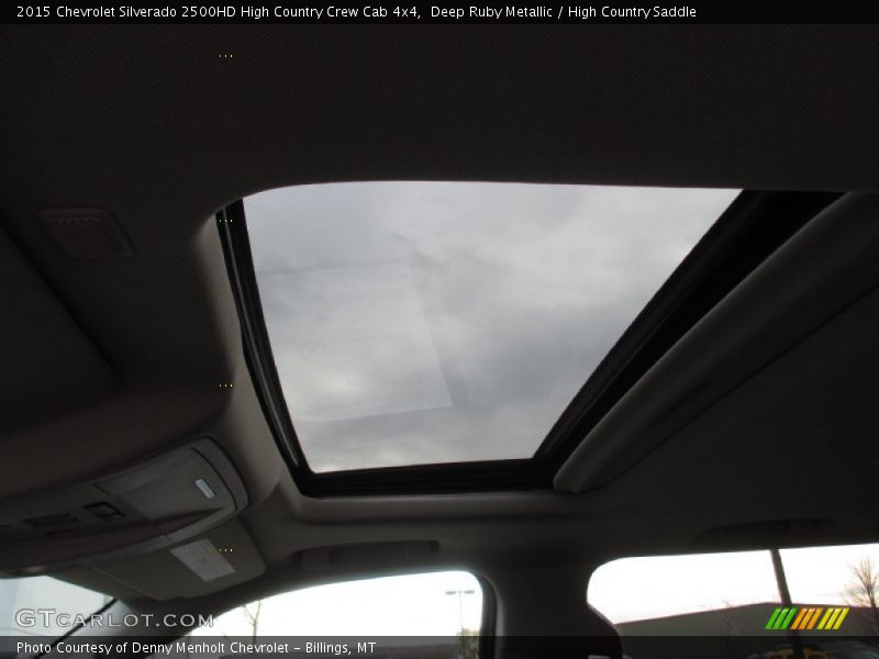 Deep Ruby Metallic / High Country Saddle 2015 Chevrolet Silverado 2500HD High Country Crew Cab 4x4