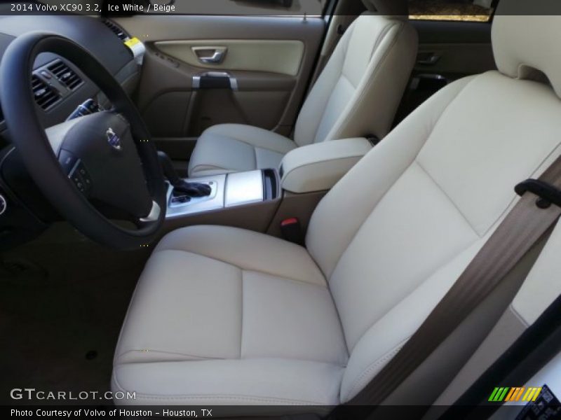 Ice White / Beige 2014 Volvo XC90 3.2