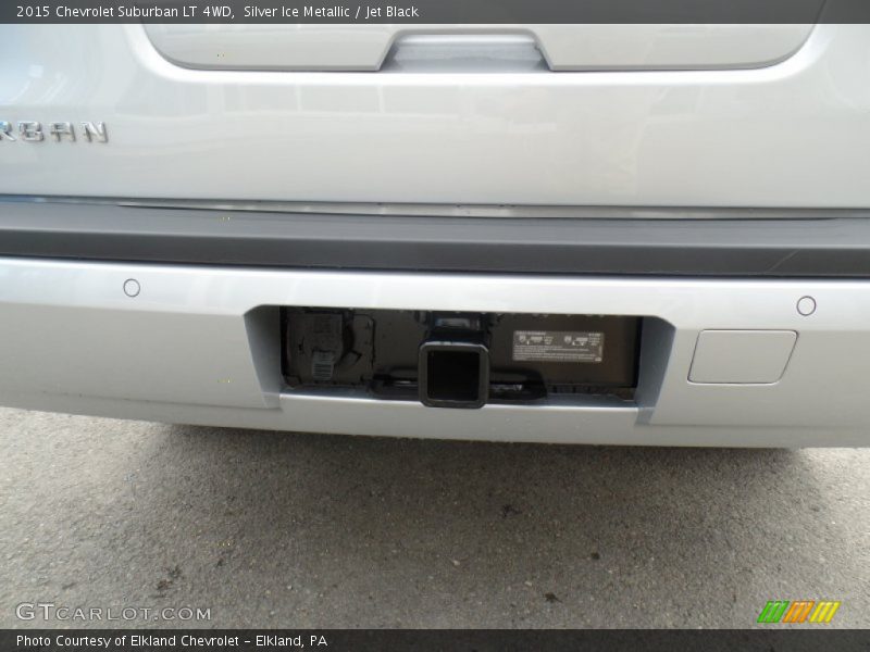 Silver Ice Metallic / Jet Black 2015 Chevrolet Suburban LT 4WD