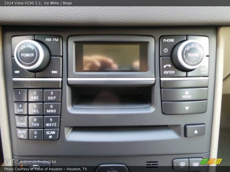 Ice White / Beige 2014 Volvo XC90 3.2