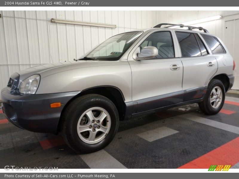 Pewter / Gray 2004 Hyundai Santa Fe GLS 4WD