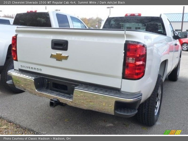 Summit White / Dark Ash/Jet Black 2015 Chevrolet Silverado 1500 WT Regular Cab 4x4