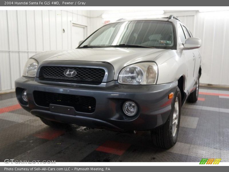 Pewter / Gray 2004 Hyundai Santa Fe GLS 4WD