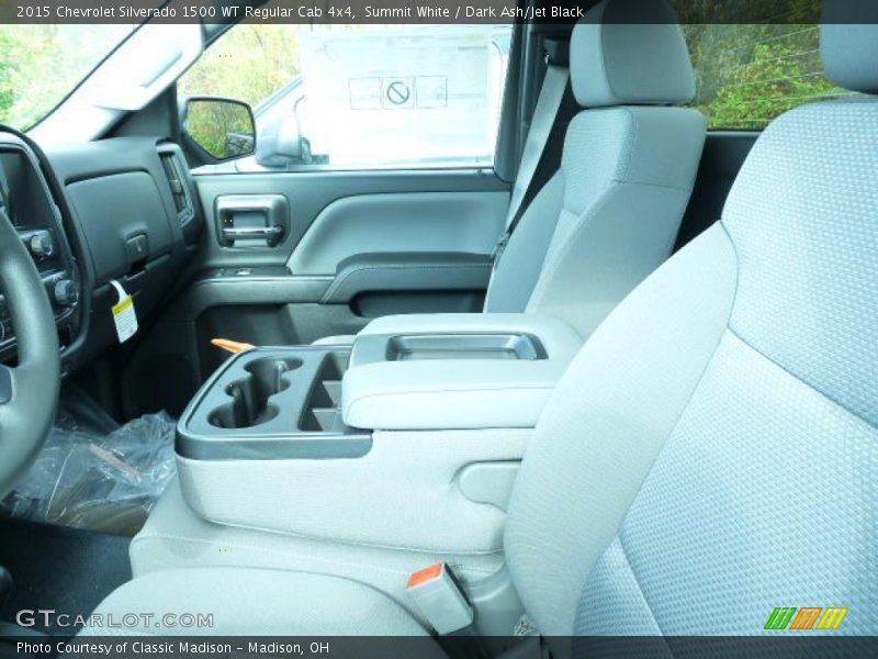 Summit White / Dark Ash/Jet Black 2015 Chevrolet Silverado 1500 WT Regular Cab 4x4