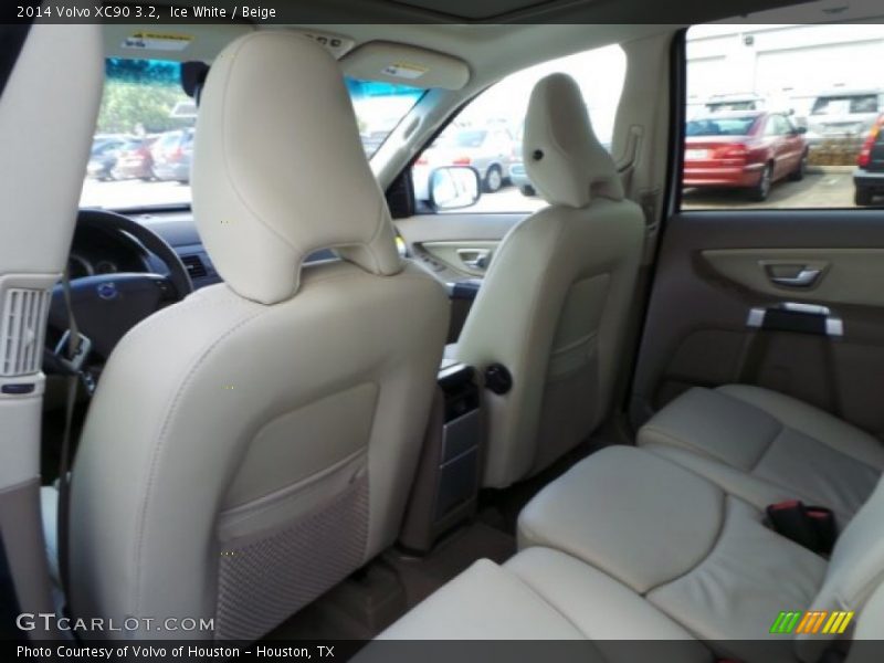 Ice White / Beige 2014 Volvo XC90 3.2