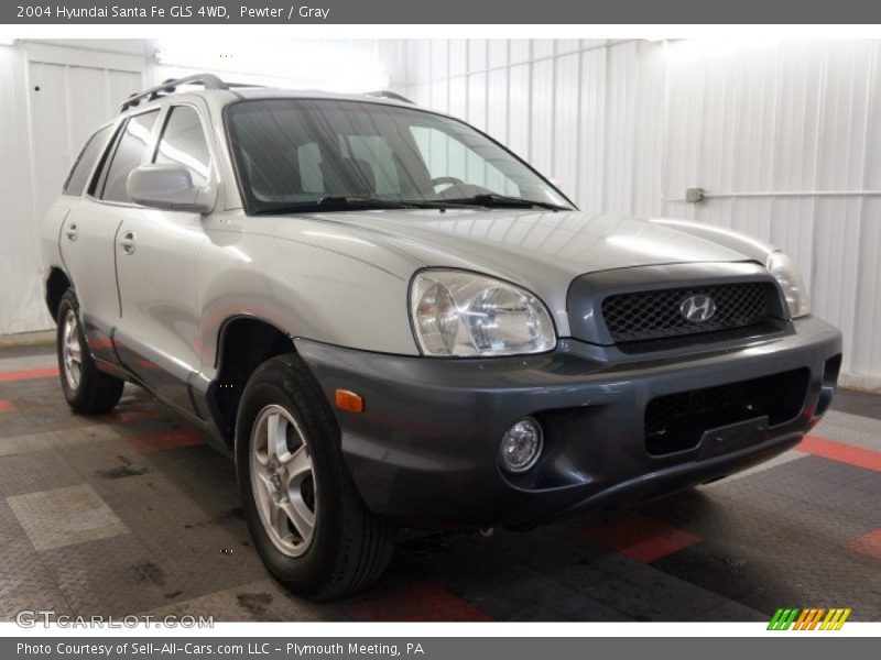 Pewter / Gray 2004 Hyundai Santa Fe GLS 4WD