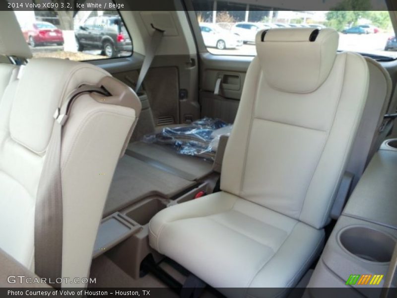 Ice White / Beige 2014 Volvo XC90 3.2