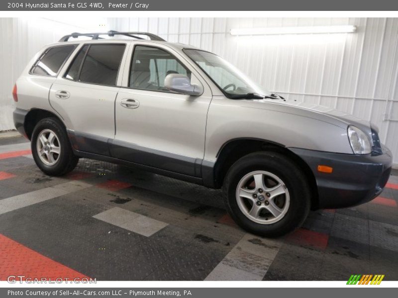 Pewter / Gray 2004 Hyundai Santa Fe GLS 4WD