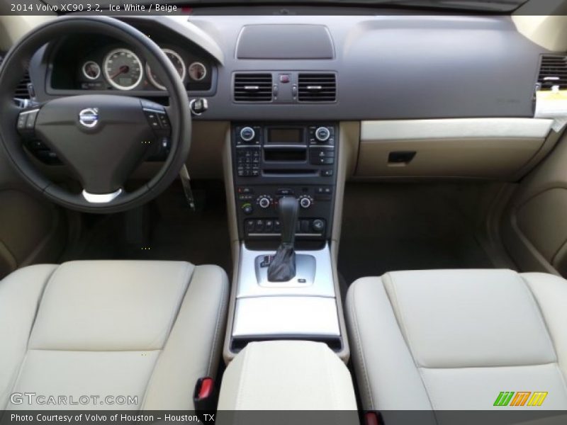 Ice White / Beige 2014 Volvo XC90 3.2