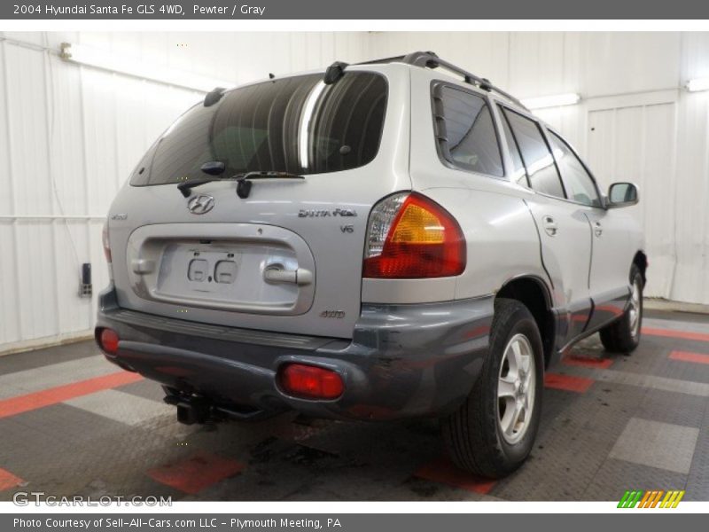 Pewter / Gray 2004 Hyundai Santa Fe GLS 4WD