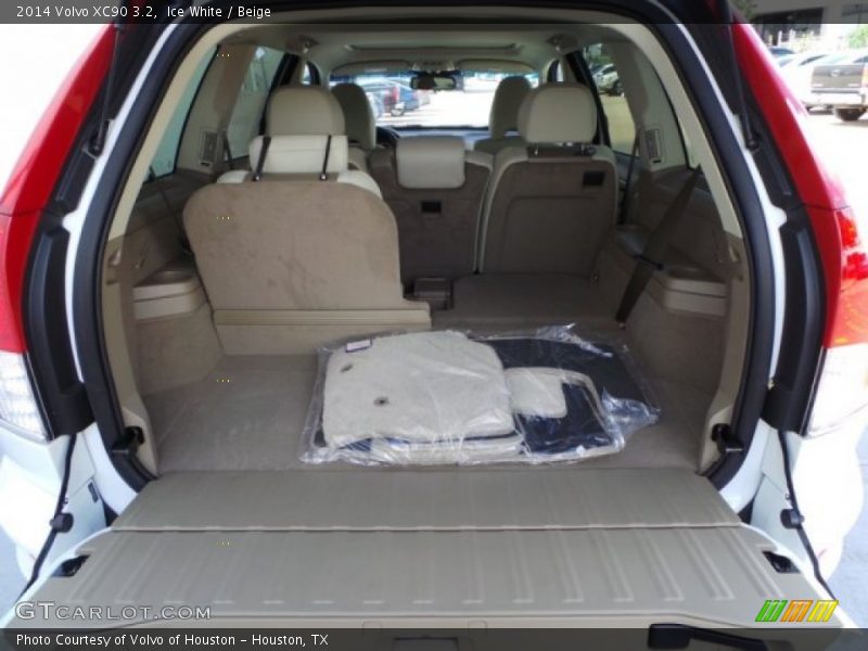 Ice White / Beige 2014 Volvo XC90 3.2