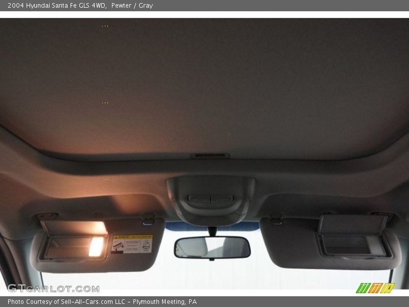 Pewter / Gray 2004 Hyundai Santa Fe GLS 4WD