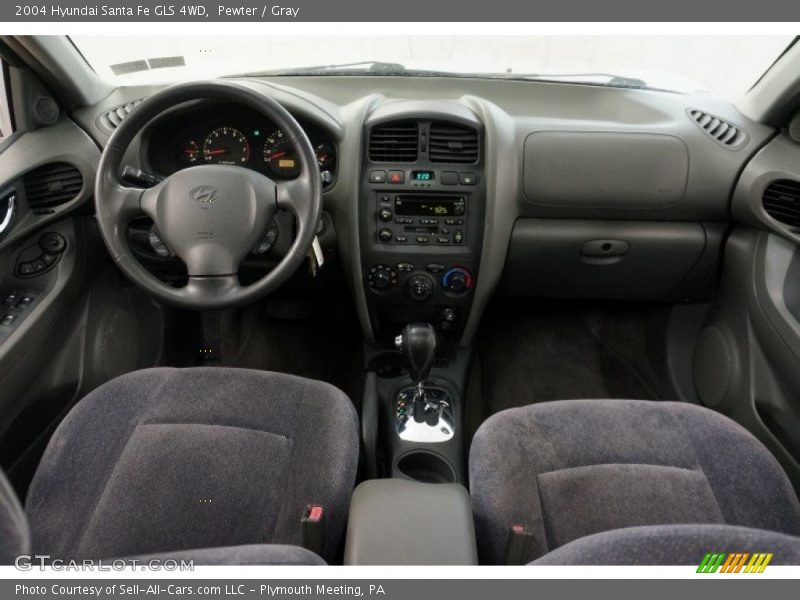 Pewter / Gray 2004 Hyundai Santa Fe GLS 4WD