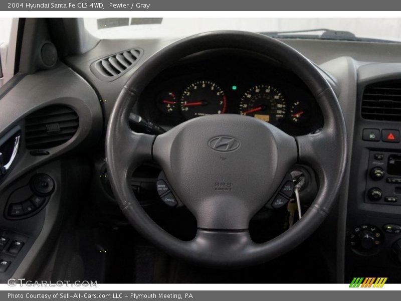Pewter / Gray 2004 Hyundai Santa Fe GLS 4WD