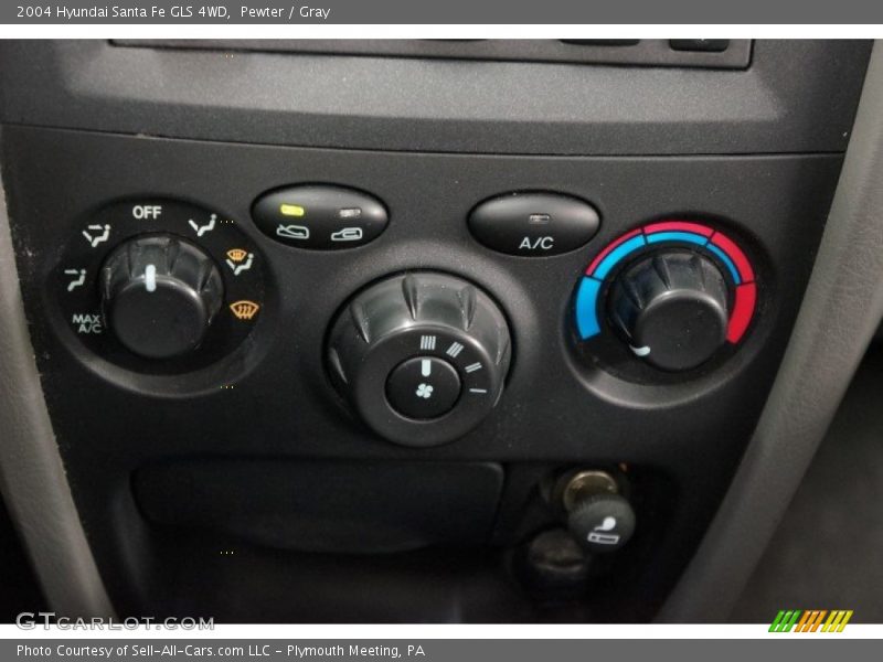 Pewter / Gray 2004 Hyundai Santa Fe GLS 4WD