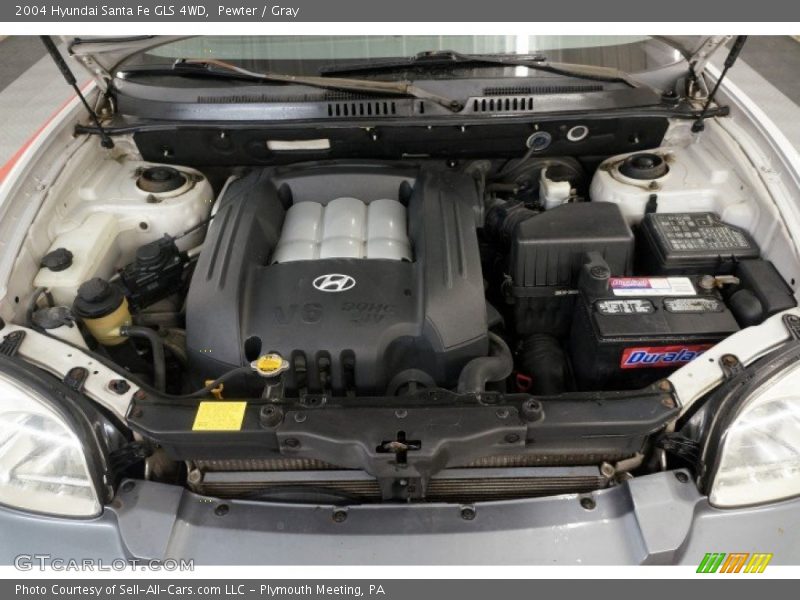 Pewter / Gray 2004 Hyundai Santa Fe GLS 4WD