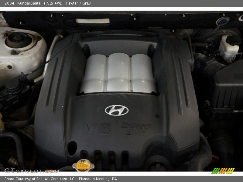 Pewter / Gray 2004 Hyundai Santa Fe GLS 4WD
