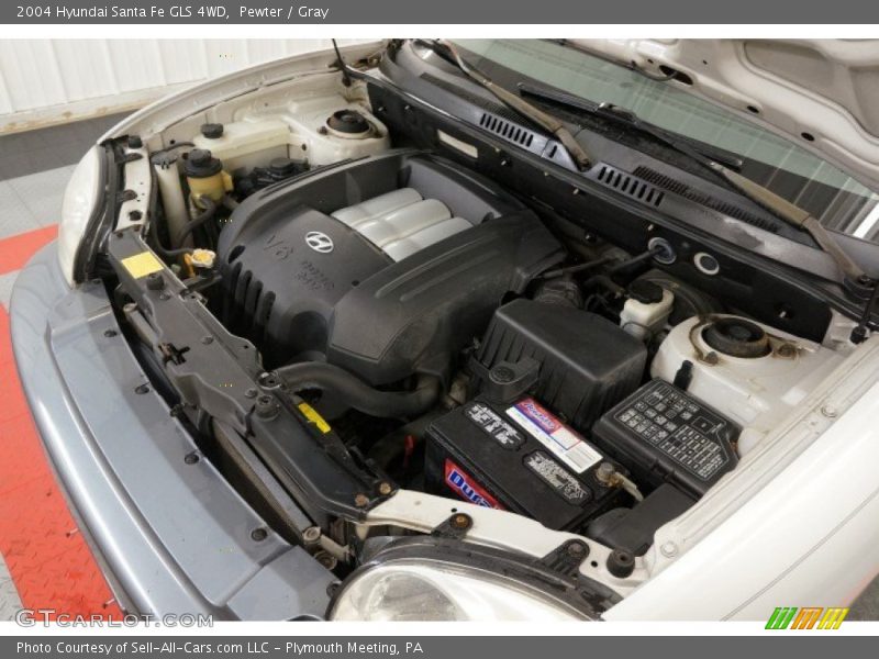 Pewter / Gray 2004 Hyundai Santa Fe GLS 4WD