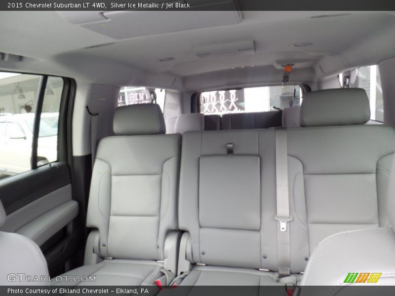 Silver Ice Metallic / Jet Black 2015 Chevrolet Suburban LT 4WD