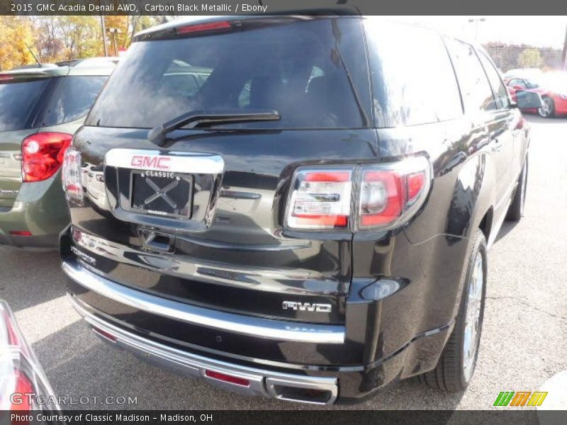 Carbon Black Metallic / Ebony 2015 GMC Acadia Denali AWD
