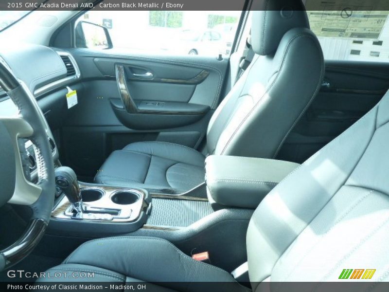 Carbon Black Metallic / Ebony 2015 GMC Acadia Denali AWD