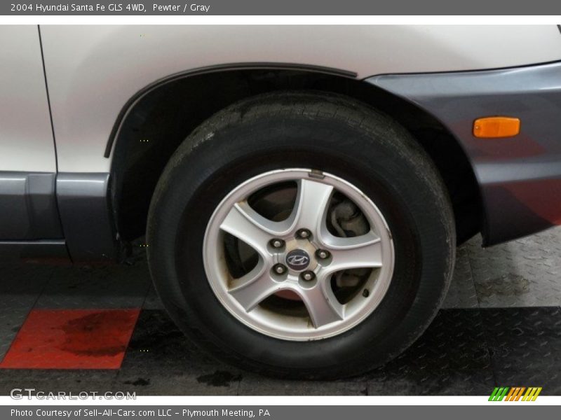 Pewter / Gray 2004 Hyundai Santa Fe GLS 4WD